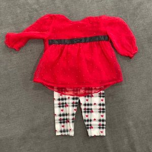 Valentine’s Day outfit 0-3